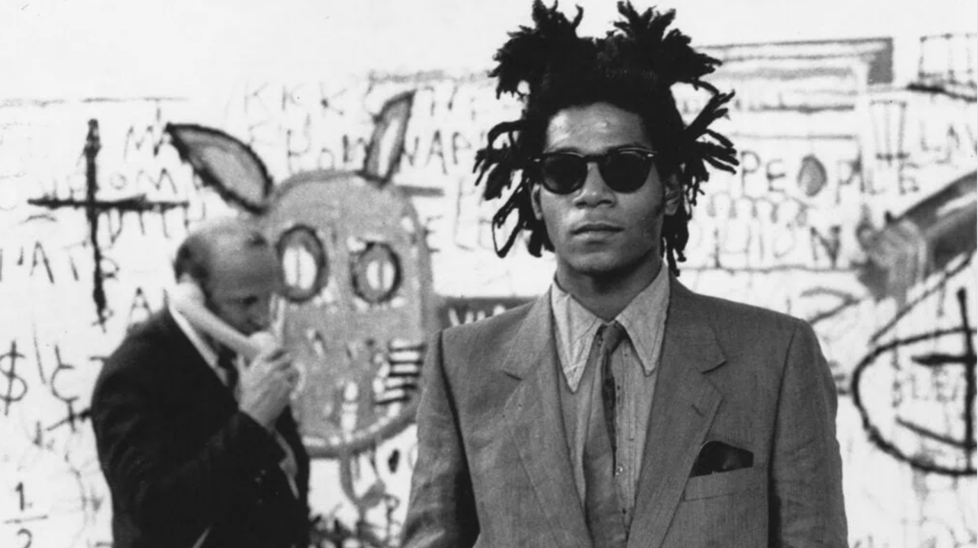 Bruno Bischofberger e Jean-Michel Basquiat, Galerie Bruno Bischofberger, Zurich, 1982
