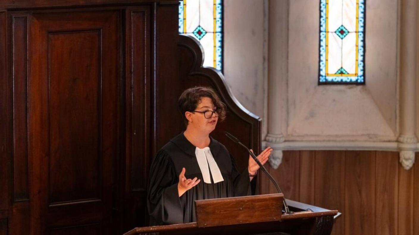  La pastora Sophie Langeneck svolge il suo ministero a Milano, presso la Chiesa evangelica metodista