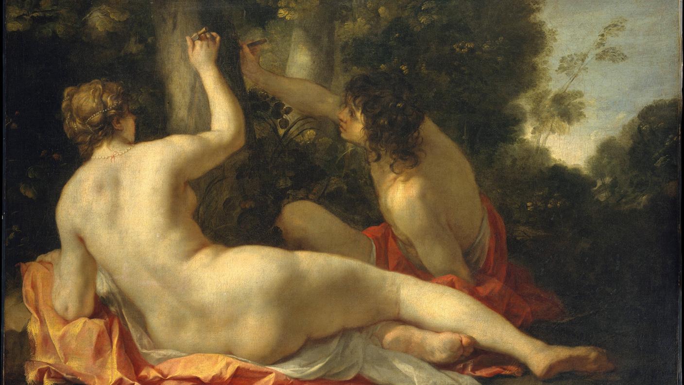 "Angelica e Medoro", di Jacques Blanchard