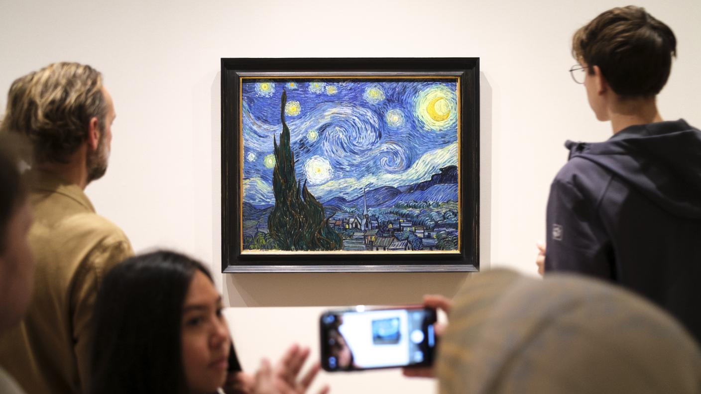 La notte stellata, Van Gogh, 1889