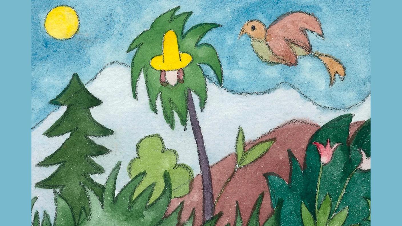 Particolare da un'illustrazione di Hermann Hesse
