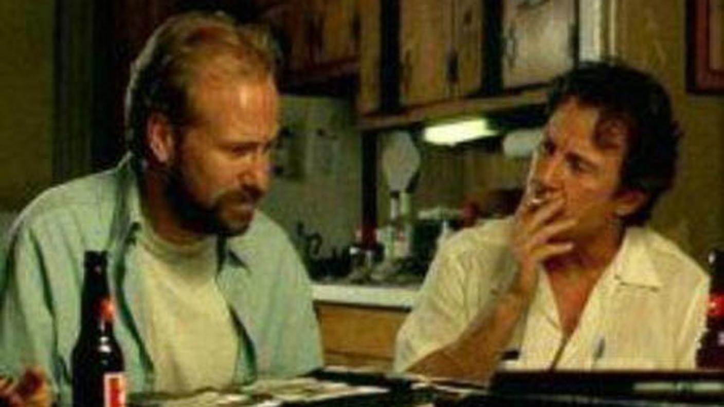 William Hurt e Harvey Keithel in "Smoke" di Wayne Wang