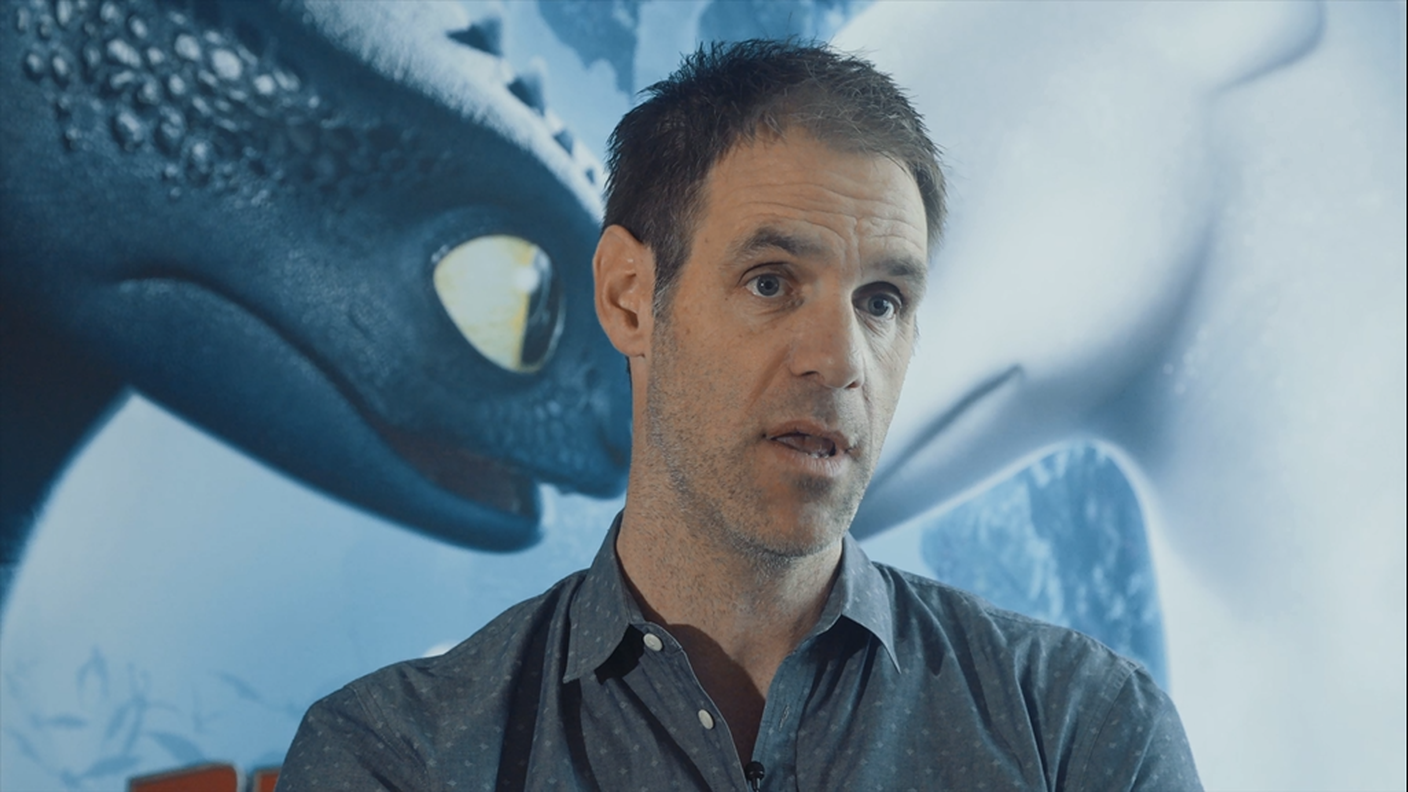 Simon Otto durante l'intervista