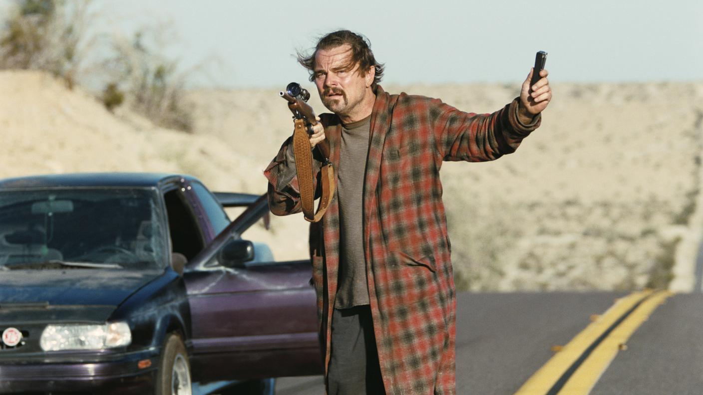 Leonardo DiCaprio in "Una battaglia dopo l'altra", 2025