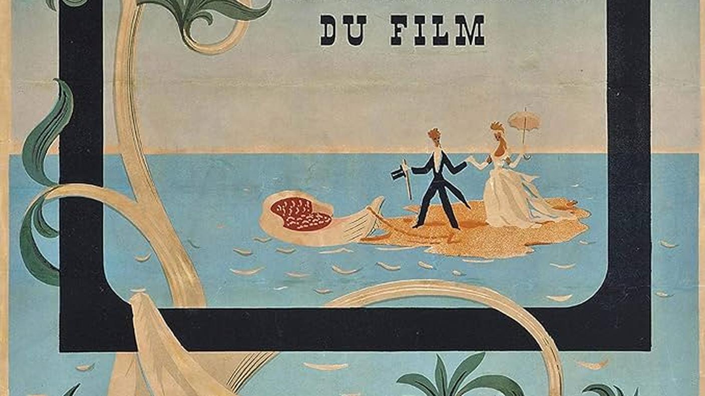 Affiche originale della prima edizione del Festival di Cannes, 1946