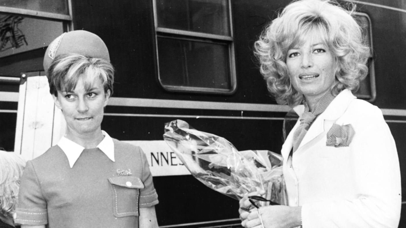 Monica Vitti a Cannes 1968