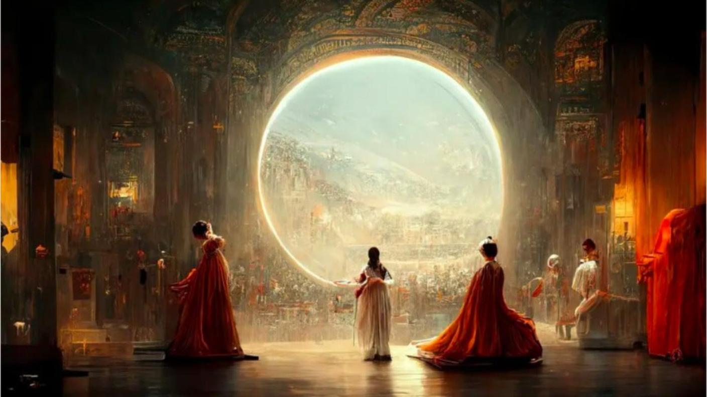 Théâtre D’opéra Spatial, realizzata da Jason Allen con Midjourney e vincitore del concorso concorso artistico Colorado State Fair