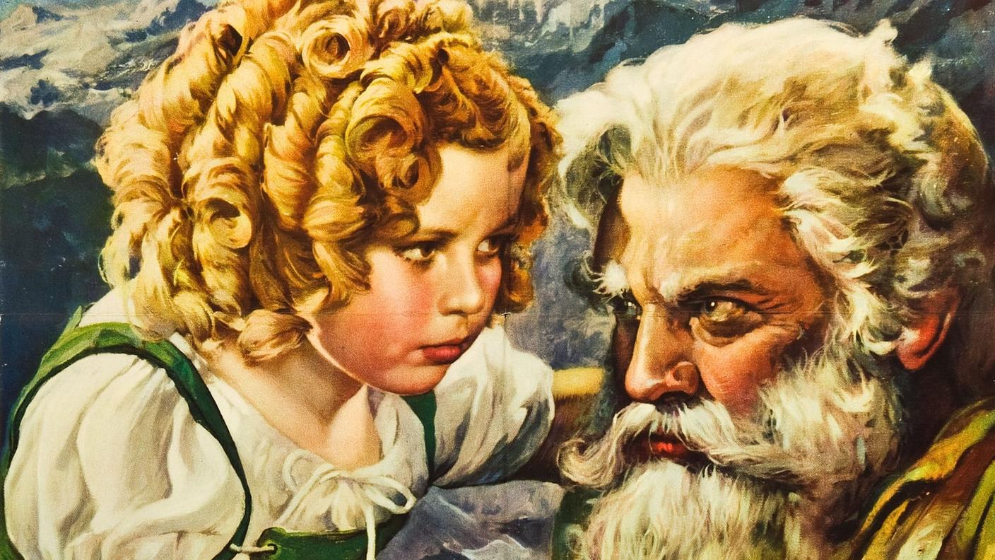 Heidi con Shirley Temple, 1937