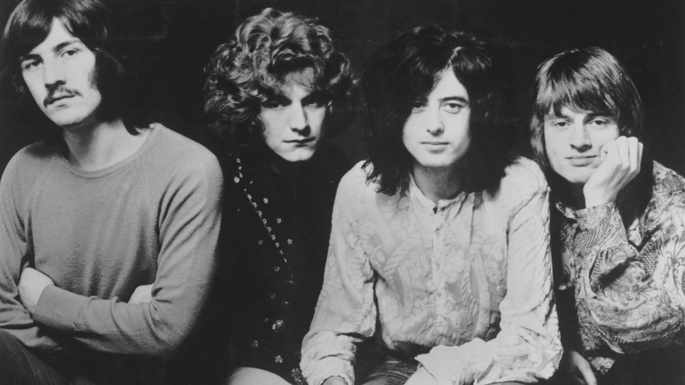 Bonham, Plant, Page e Jones