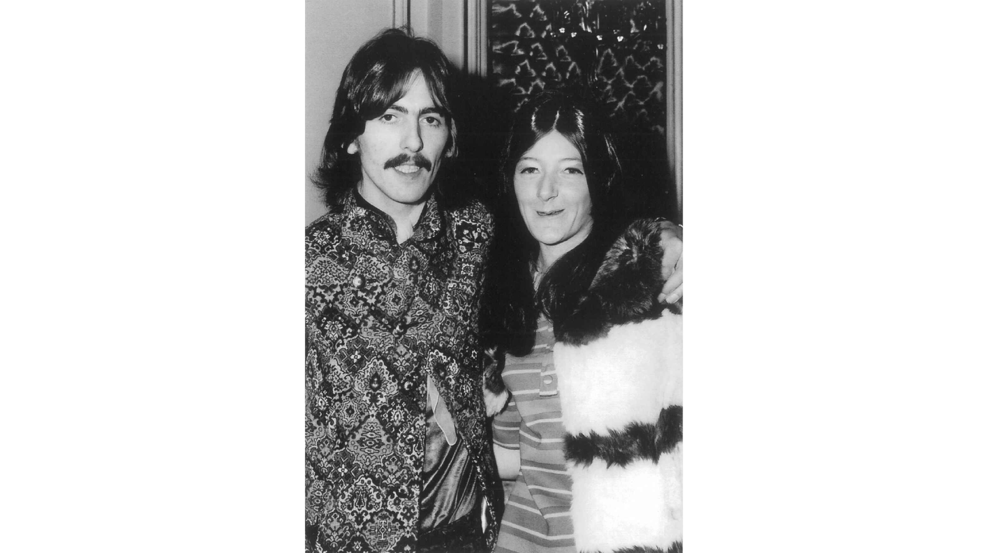 Con George Harrison