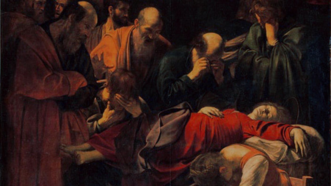  
Caravaggio, Morte della Vergine, Louvre - Parigi (1604-1606)