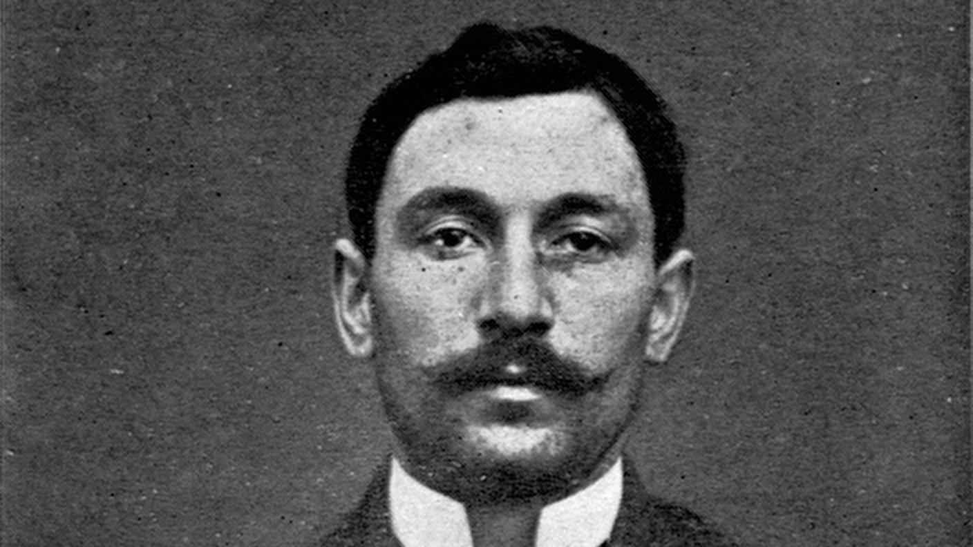 Foto segnaletica di Vincenzo Peruggia, 1909