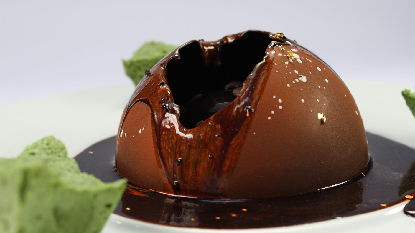 Il cioccolato sottile ha una superficie maggiore che si fonde più velocemente, sviluppando velocemente anche l’aroma.