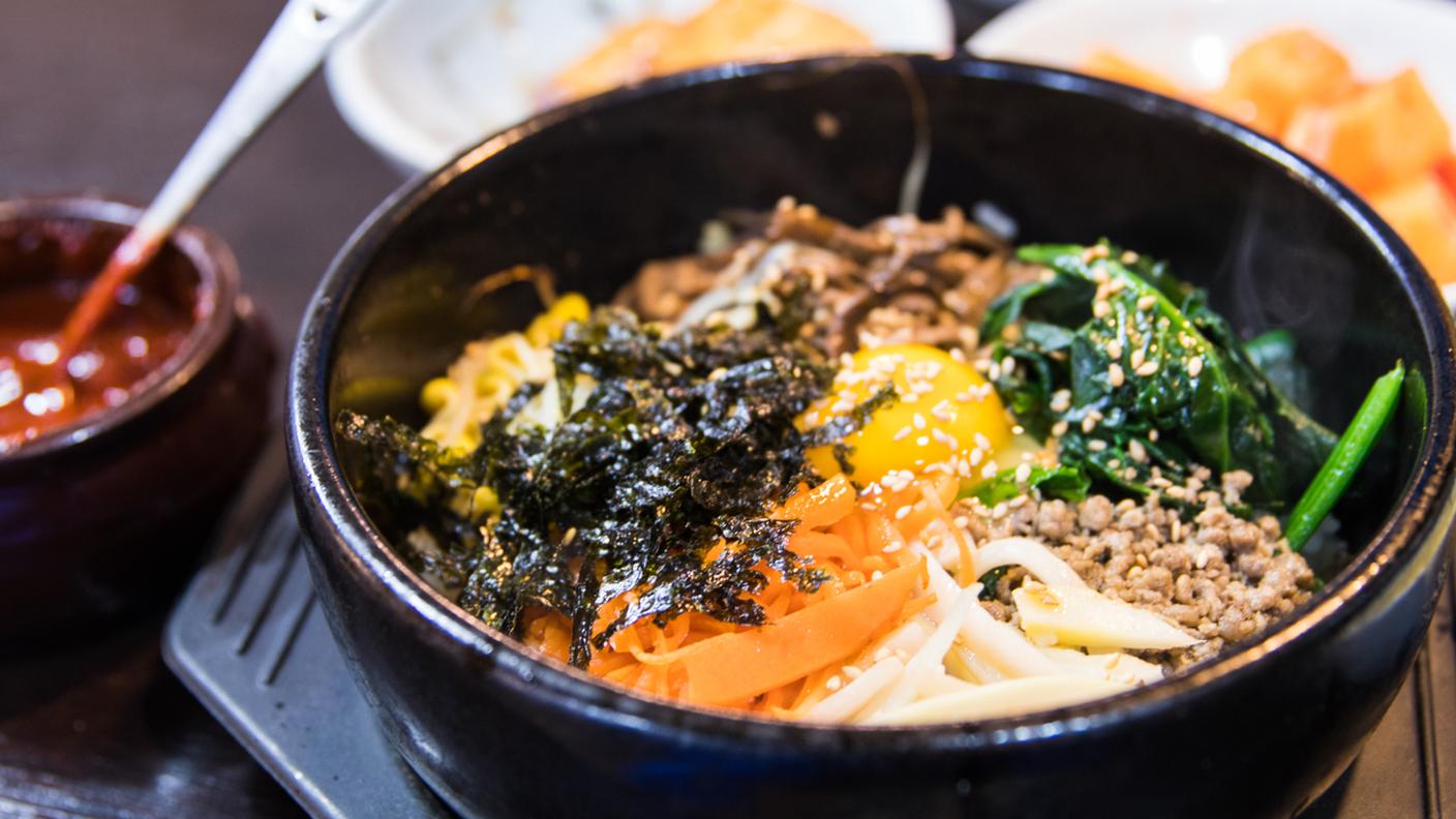 Bibimbap - riso mescolato 
