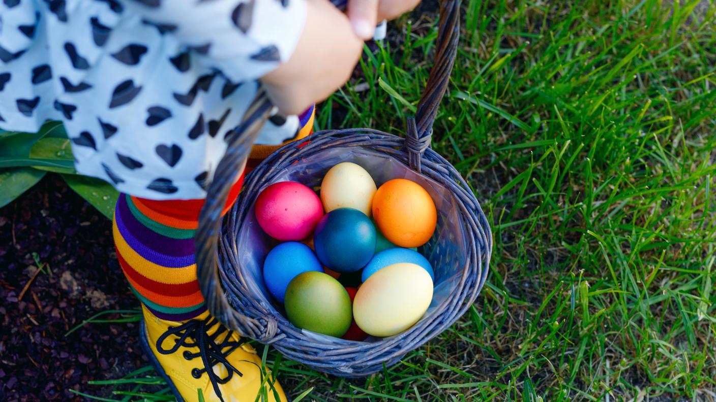 uova di Pasqua, caccia alle uova