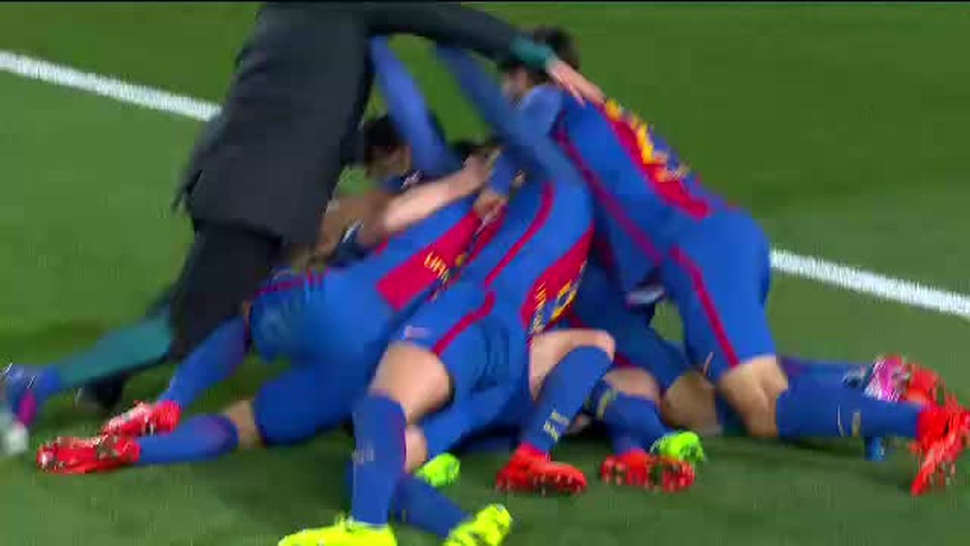 Champions League, le highlights di Barcellona - Paris Saint Germain (08.03.2017)