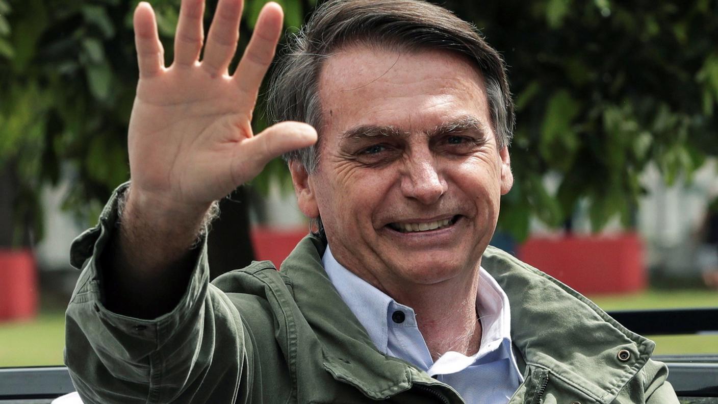 Bolsonaro entrerà in carica dal 1° gennaio 2019