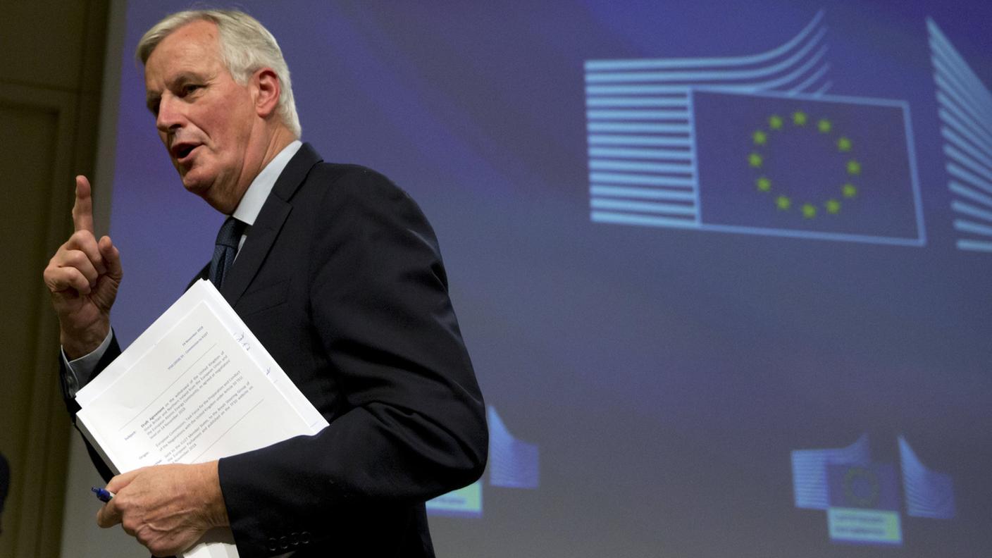 Il capo negoziatore UE Michel Barnier