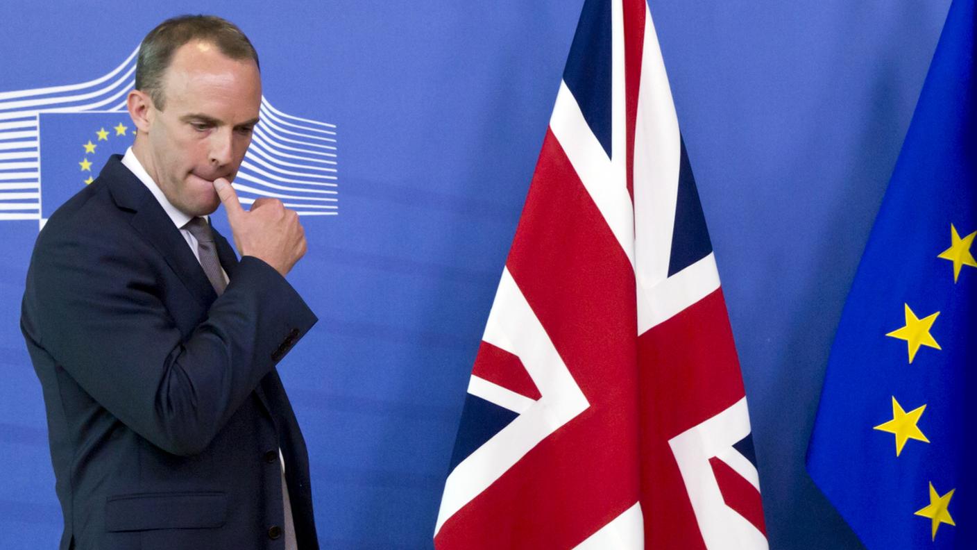 Dominic Raab era il ministro in carica per la Brexit