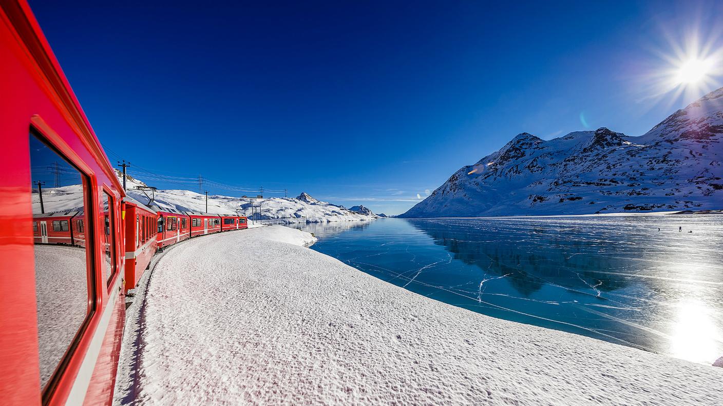 L'immagine promozione del "Lago Bianco Valposchiavo – 2234 Black Ice Paradise"
