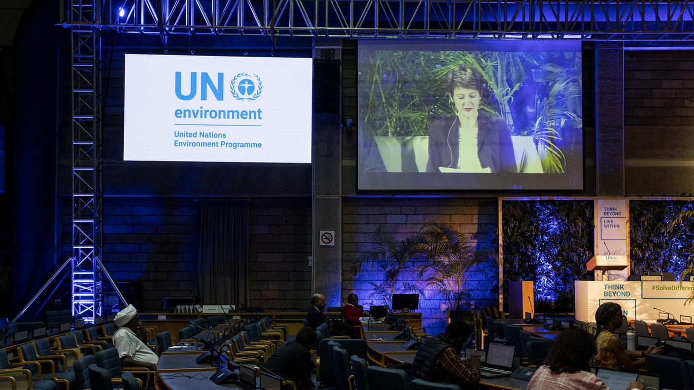 Il suo primo intervento quale responsabile del Dipartimento dell'ambiente