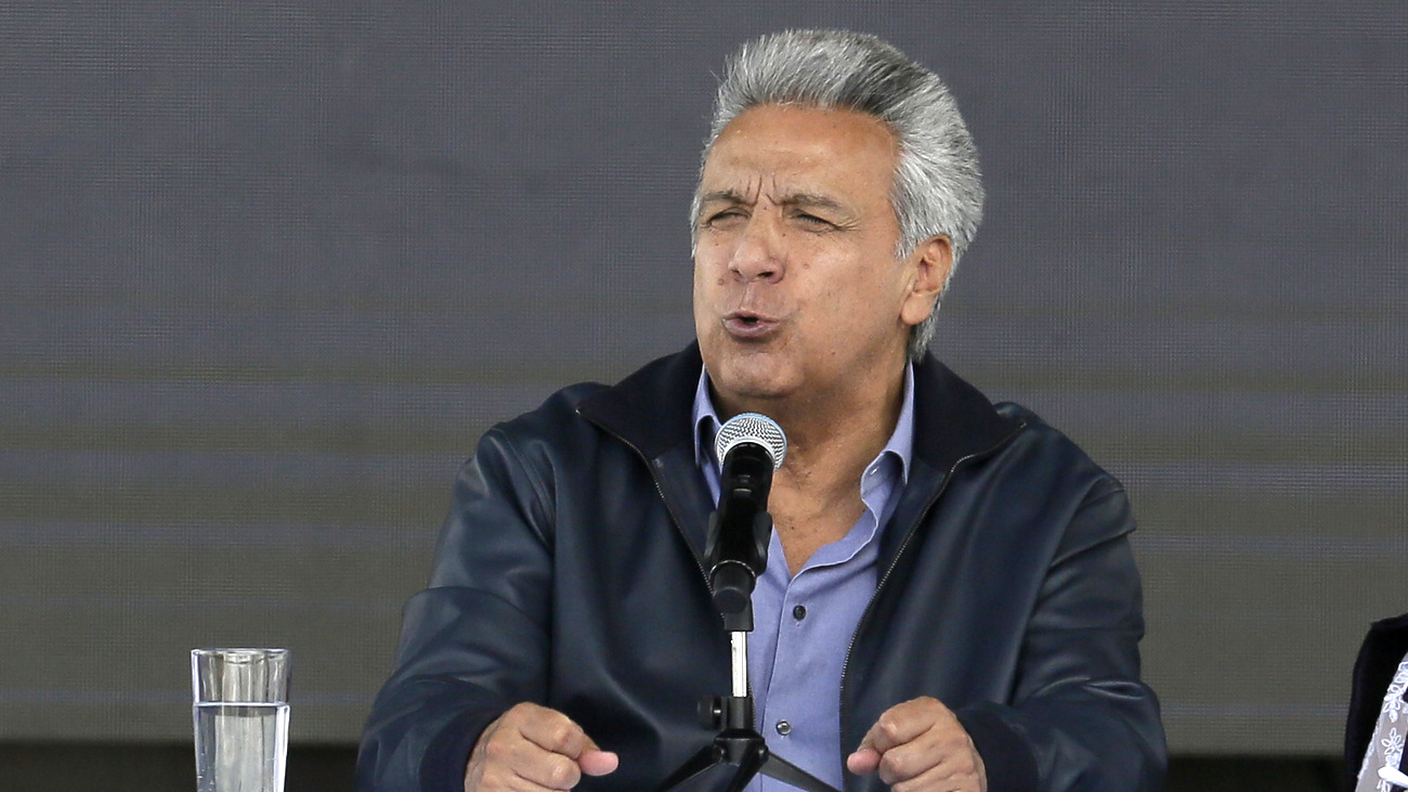 Il presidente dell'Ecuador, Lenin Moreno: "Comportamento irriconoscente verso il paese che lo ha accolto"
