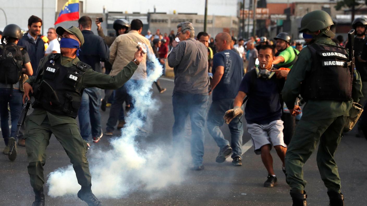 Disordini martedì a Caracas