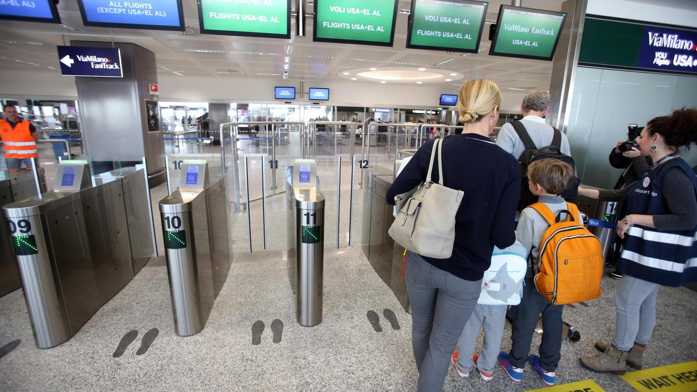 Partenze all'aeroporto di Malpensa