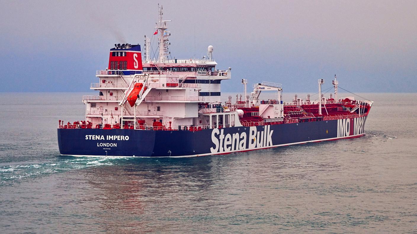 La petroliera britannica in un'immagine d'archivio