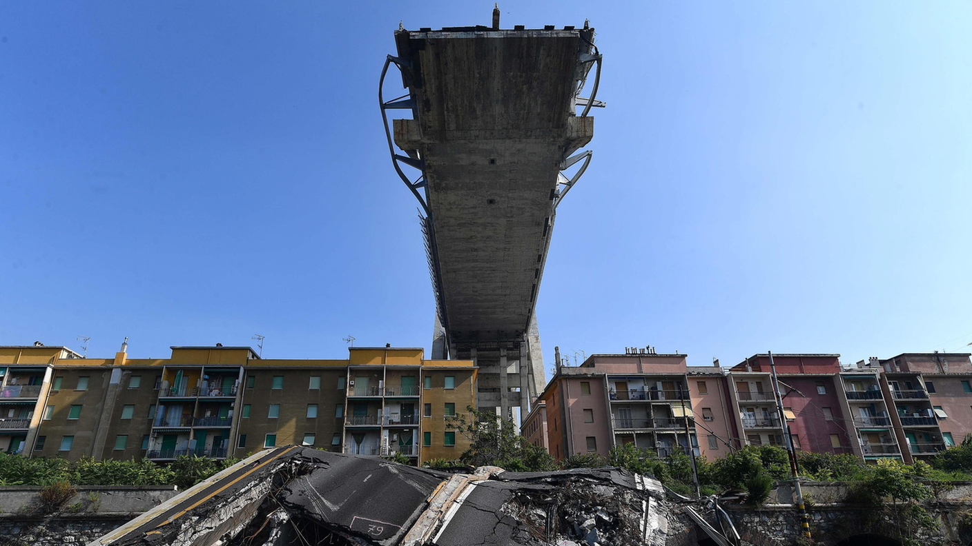 Genova, la tragedia del ponte Morandi