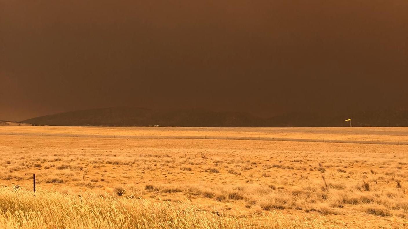 Cielo di fuoco in Australia il primo gennaio