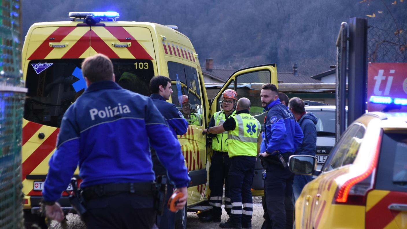 Sul posto sono intervenuti i soccorritori del SAM