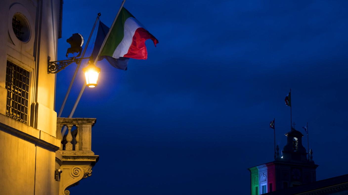 Una veduta di Palazzo del Quirinale a Roma