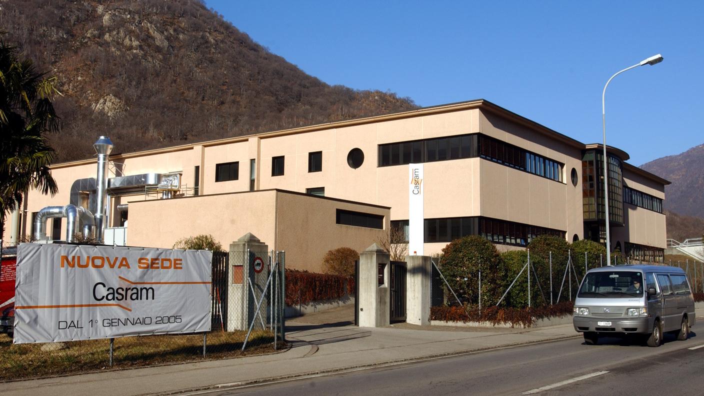 La sede della Casram a Mezzovico