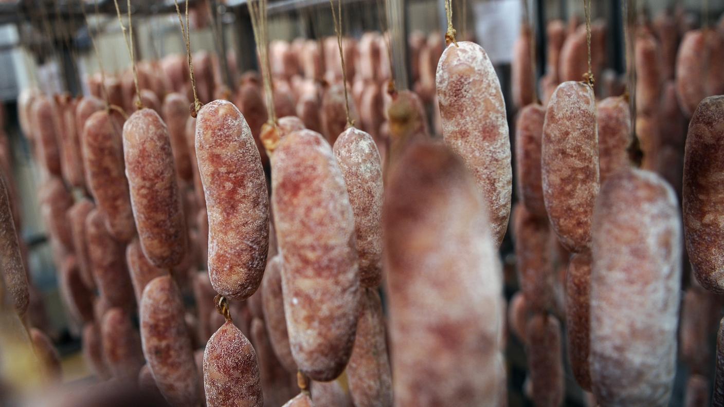 Scorcio di un salumificio