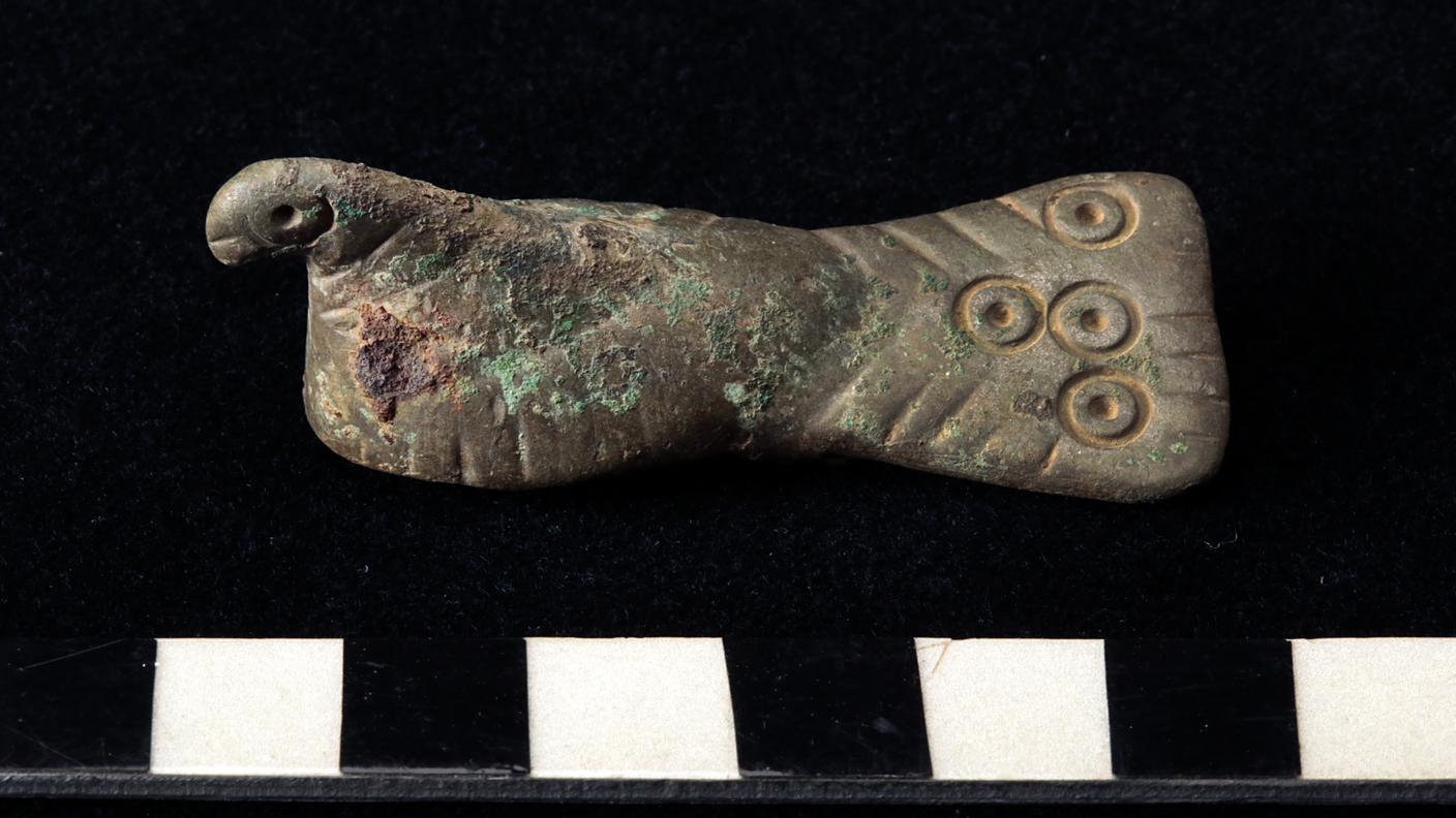 Fibula zoomorfa di epoca tardoantica