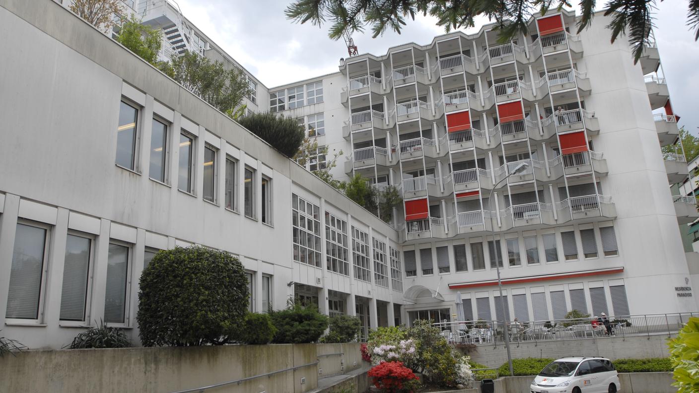 La casa per anziani in un immagine d'archivio