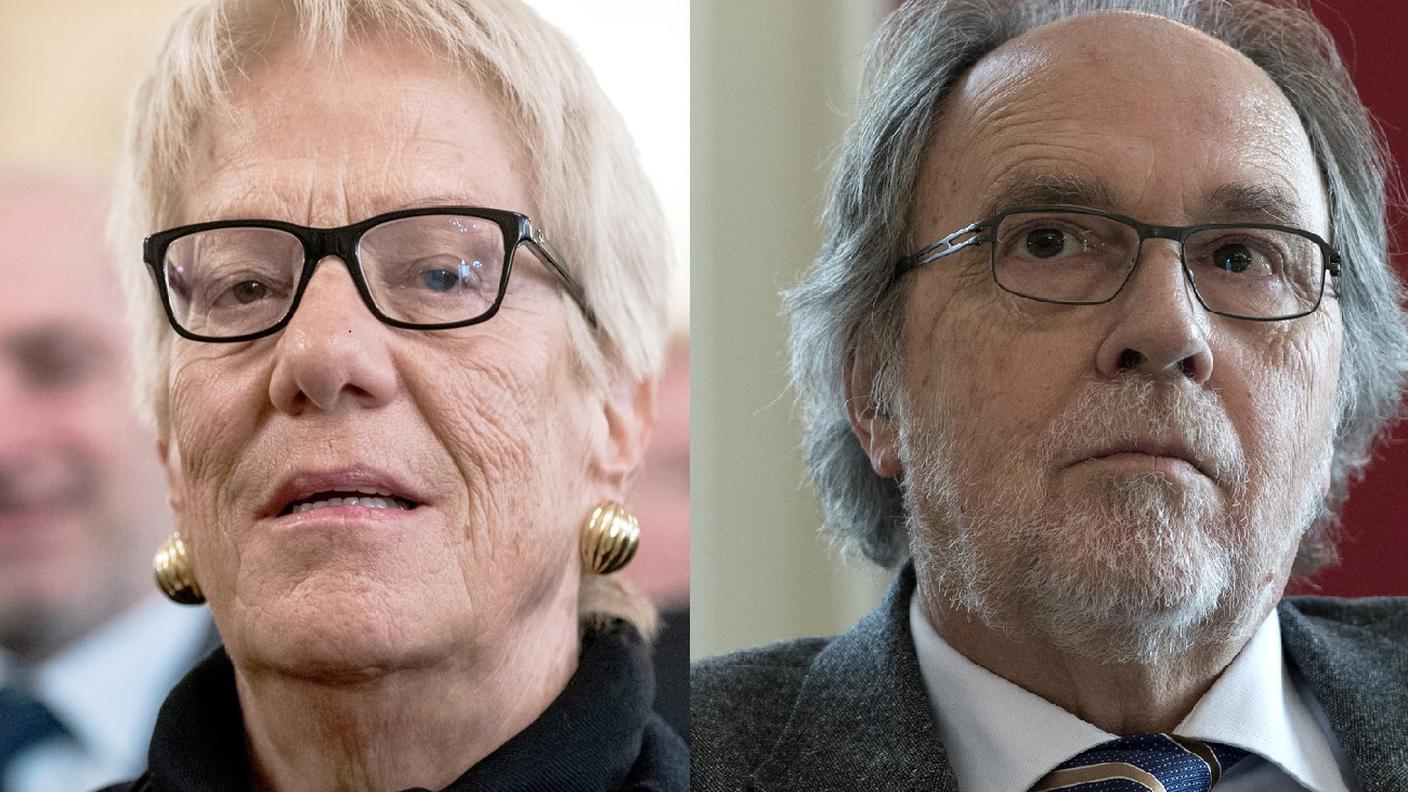 Carla del Ponte e Dick Marty