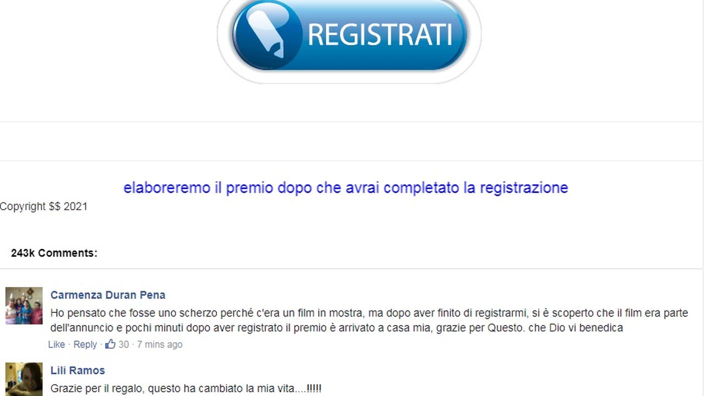 Apparenti commenti di giubilo, ma si capisce in fretta che siano inventati
