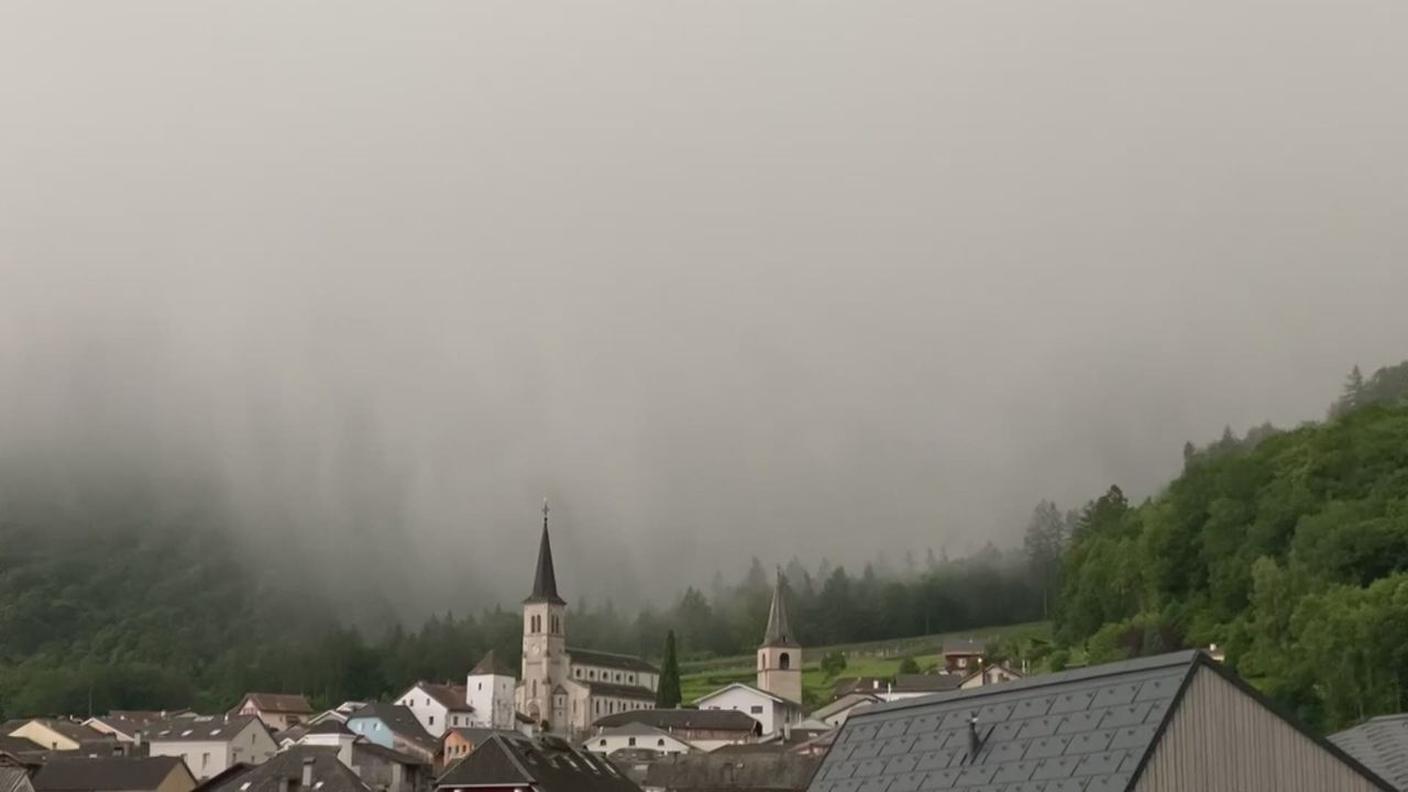 Tempesta sulla Svizzera centrale