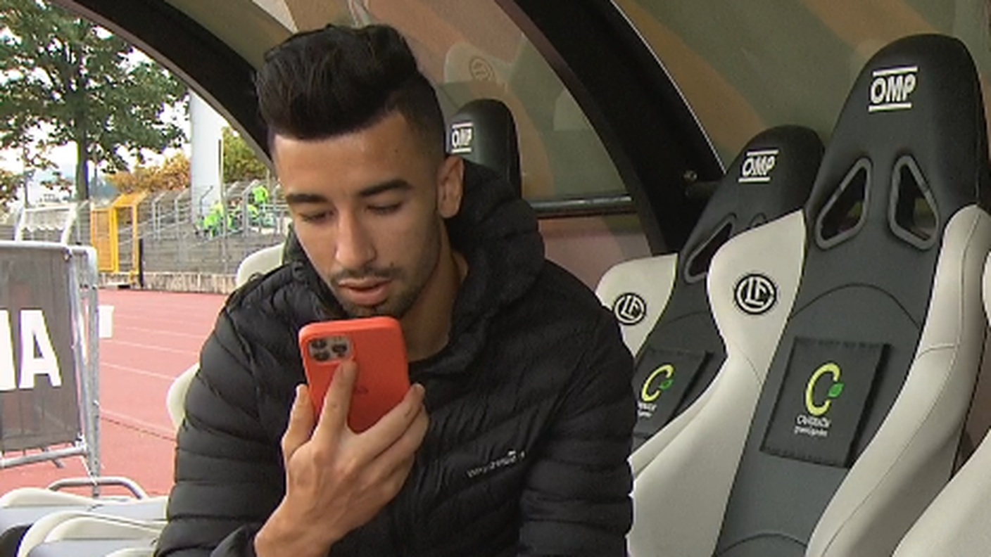 In un momento dell'intervista