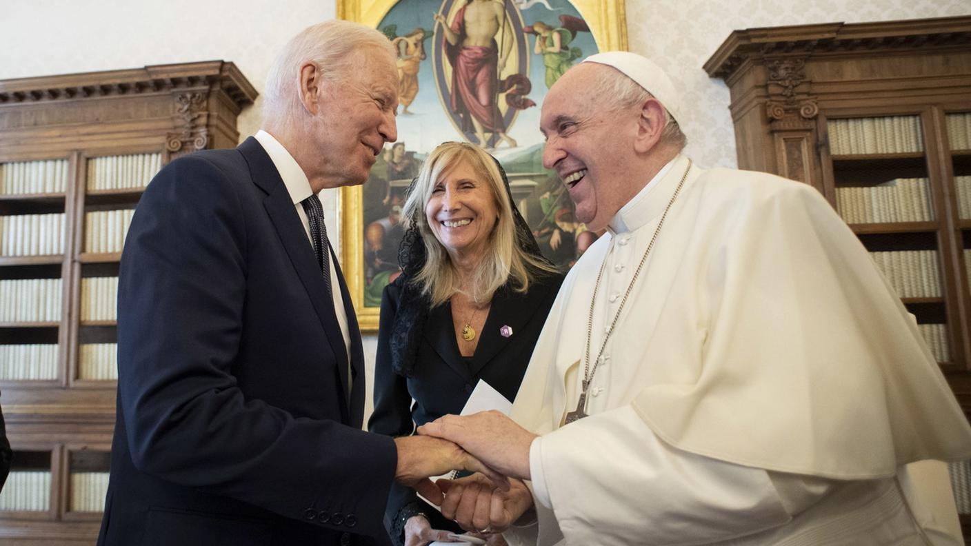 Il presidente statunitense dal Pontefice