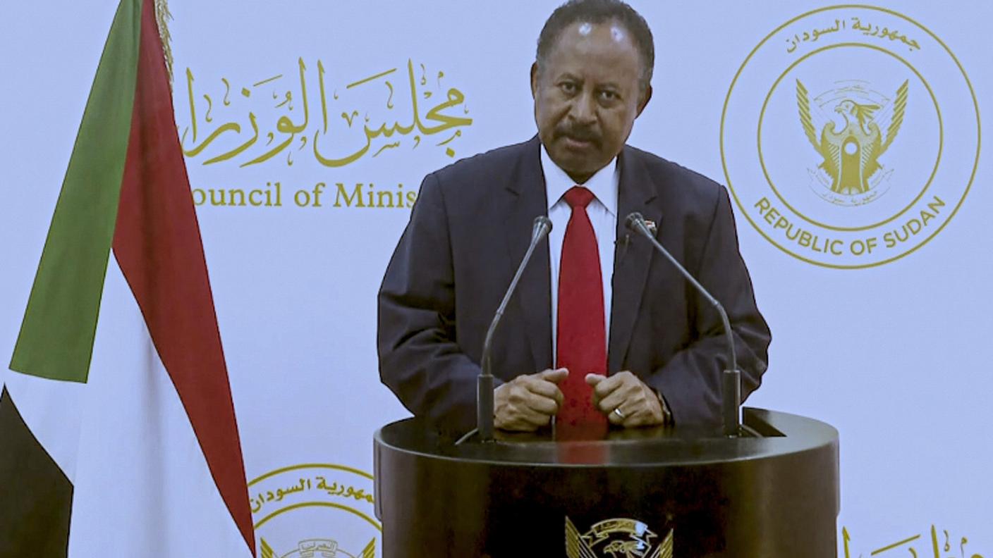 Il primo ministro Abdallah Hamdok era stato messo agli arresti domiciliari dopo il colpo di Stato militare