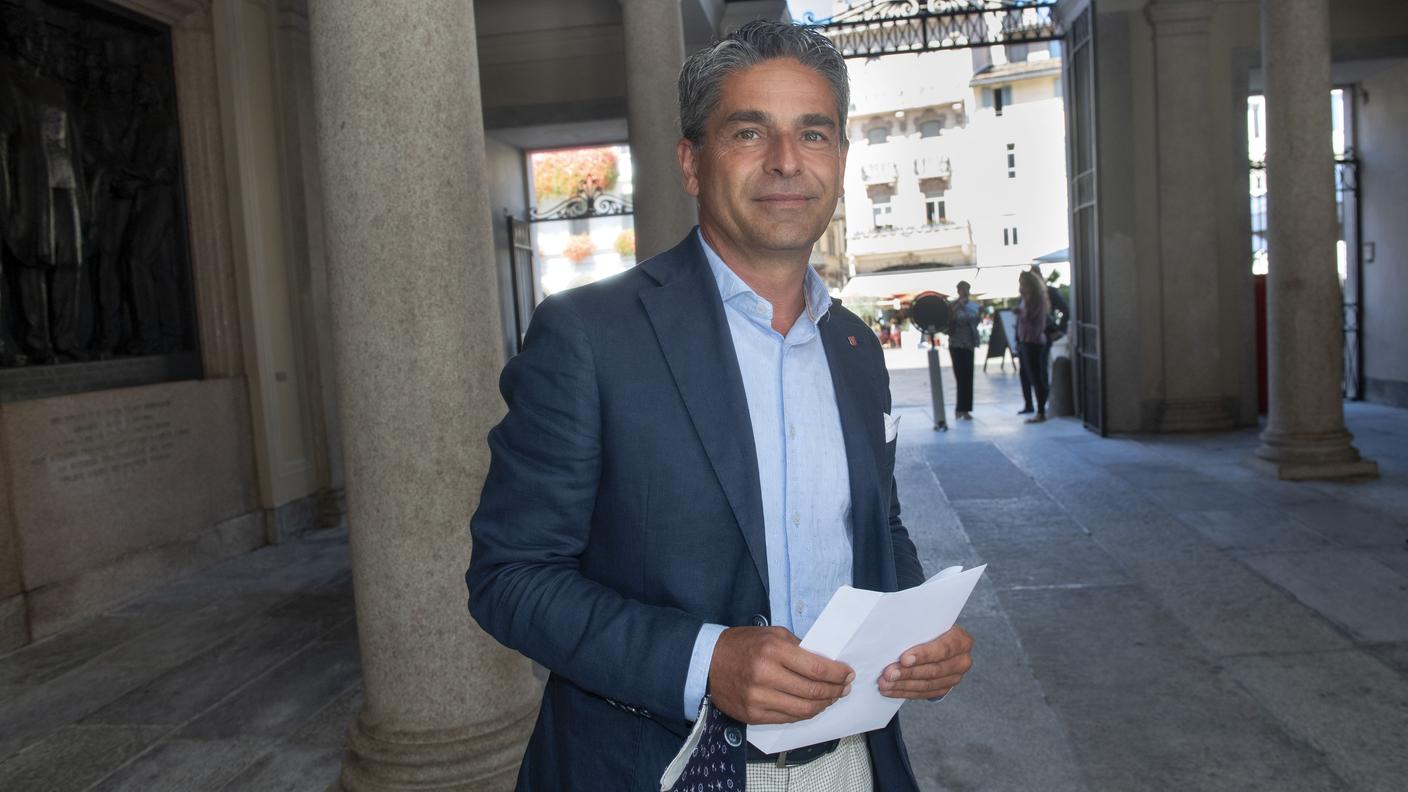Tiziano Galeazzi, municipale a Lugano
