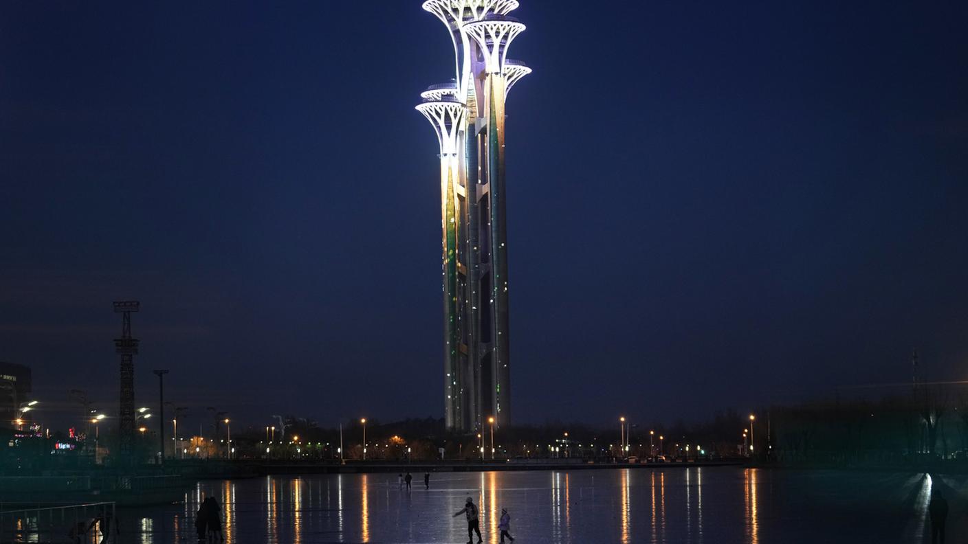 La torre olimpica di Pechino