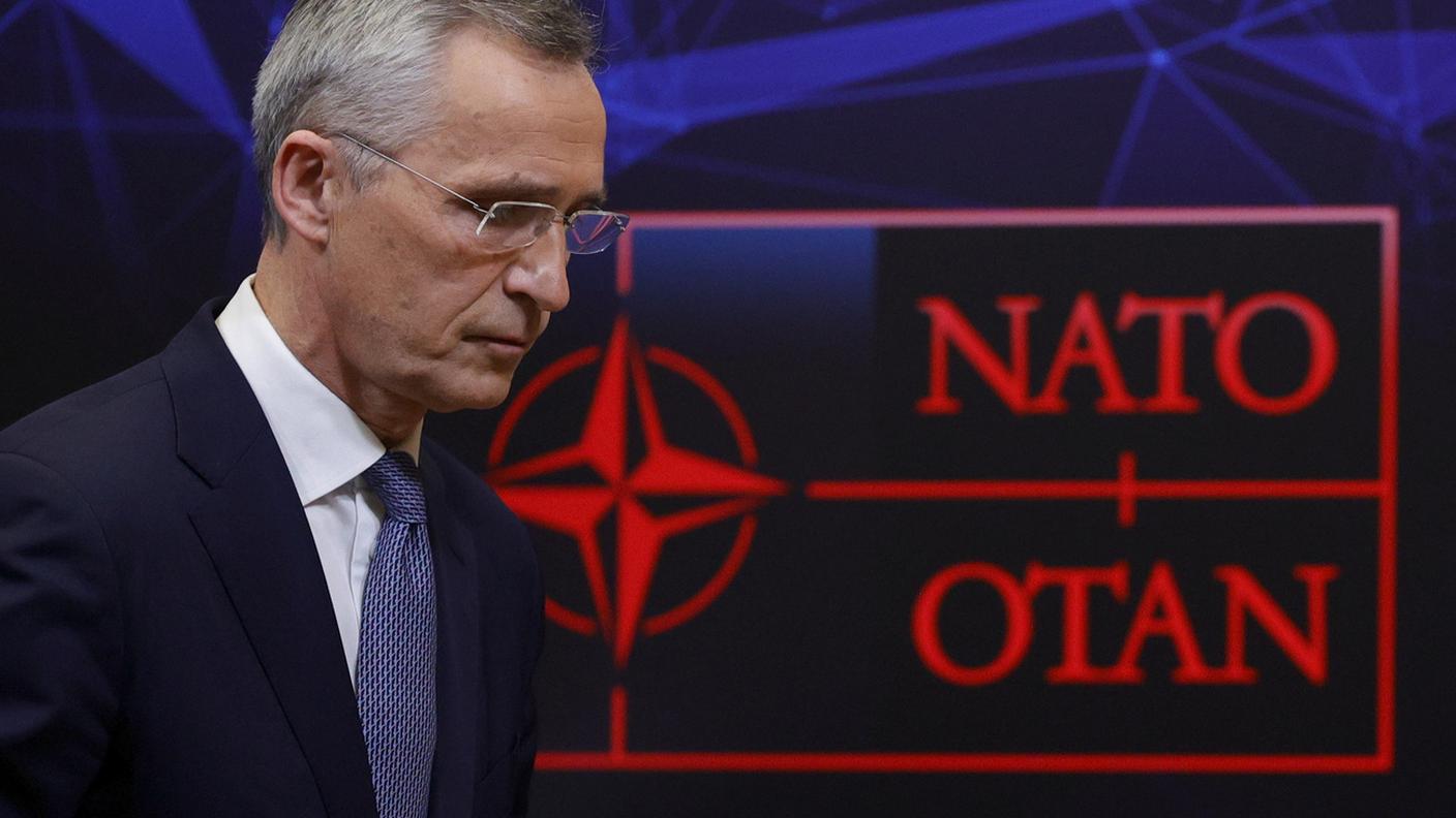 Il segretario generale Jans Stoltenberg dopo il Consiglio NATO-Russia