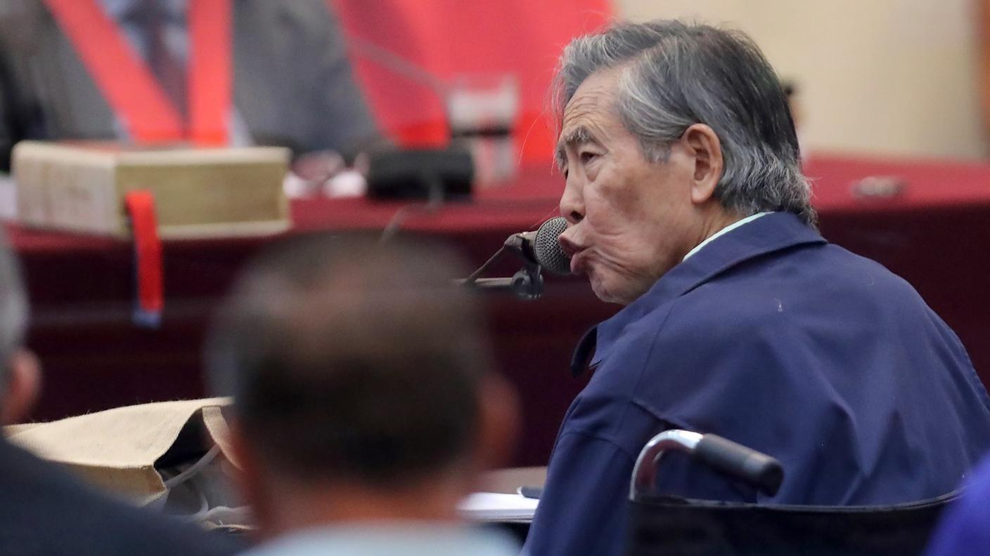 Alberto Fujimori, presidente dal 1990 al 2000, ripetutamente condannato e ancora in carcere