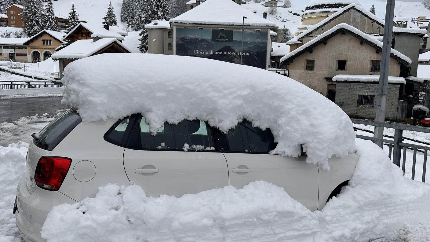 Oltre 30 centimetri di neve...