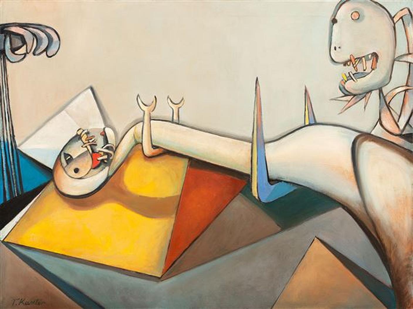 Tadeusz Kantor, Obraz metaforyczny IV, 1950