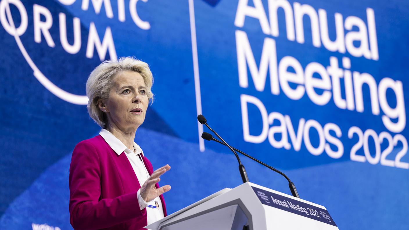 La presidente della Commissione UE al WEF